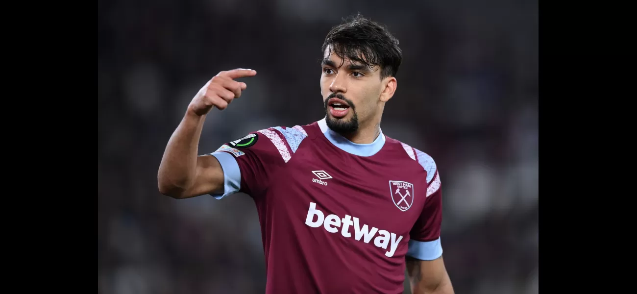 Man City make £70m offer for West Ham's Lucas Paqueta.