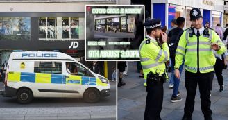 Police increase presence in Oxford Street due to risk of criminal incidents from social media.