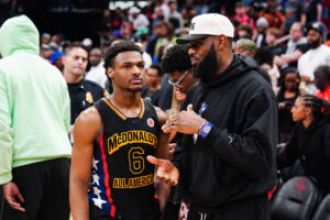 LeBron takes son Bronny to Mayo Clinic after Bronny experiences cardiac arrest.