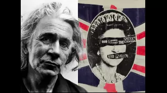 Jamie Reid, artist and designer for punk band Sex Pistols, died at age 76.