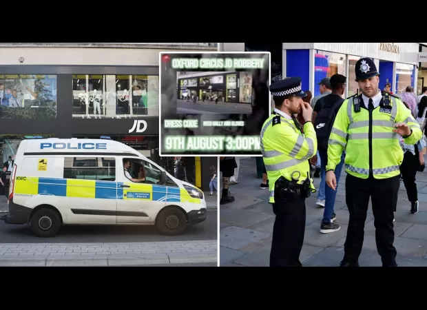 Police increase presence in Oxford Street due to risk of criminal incidents from social media.