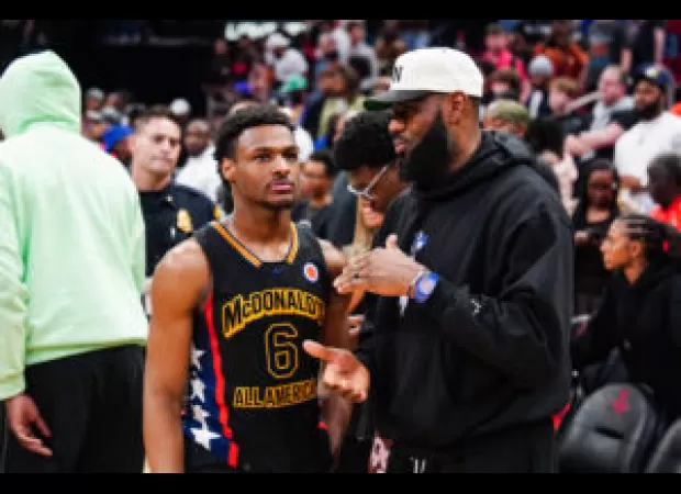 LeBron takes son Bronny to Mayo Clinic after Bronny experiences cardiac arrest.