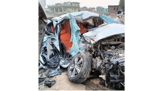 Mother and son die 12 hours apart in different road accidents.