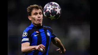 Arsenal looking to trade two players for Inter's Barella.