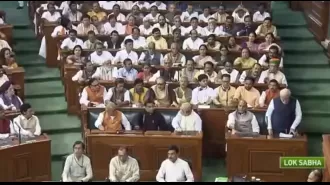 No Confidence Motion in Lok Sabha was defeated in a voice vote.