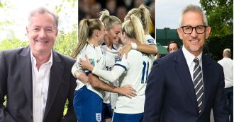 Piers and Gary cheer on England's Lionesses as they make it to the semi-finals of the World Cup.