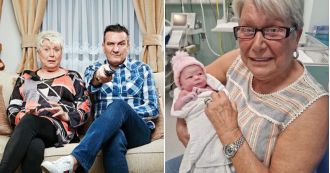 Jenny Newby, 67, from Gogglebox has welcomed her third great-grandchild.
