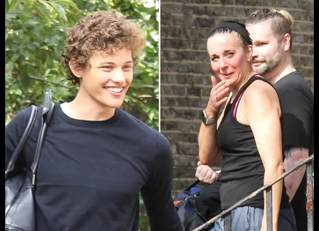 Bobby Brazier and Amanda Abbington encounter each other for the first time on Strictly.