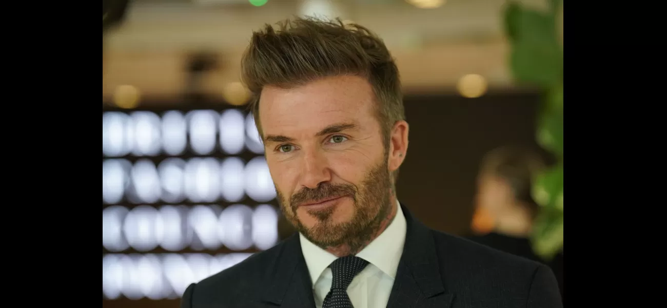 David Beckham shows off another new 'do, sending fans into a frenzy.
