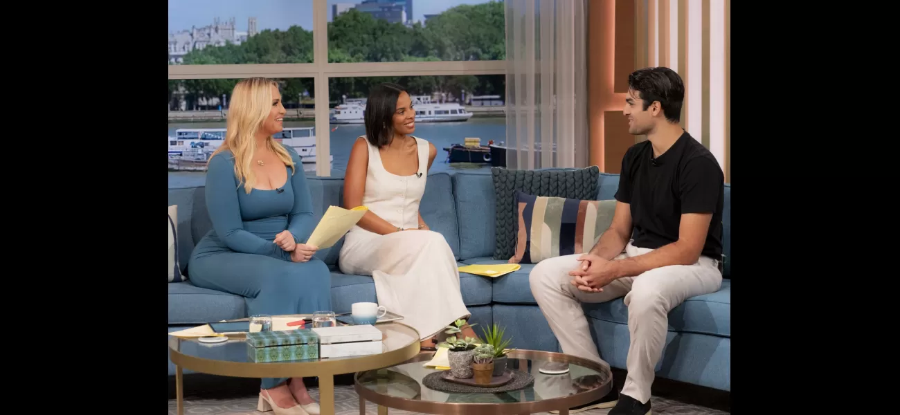 Josie Gibson overwhelmed by Matteo Bocelli’s appearance on This Morning: ‘I'm melting!’