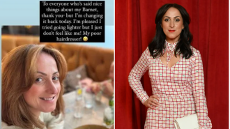 Natalie Cassidy regrets her new look: 