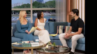 Josie Gibson overwhelmed by Matteo Bocelli’s appearance on This Morning: ‘I'm melting!’