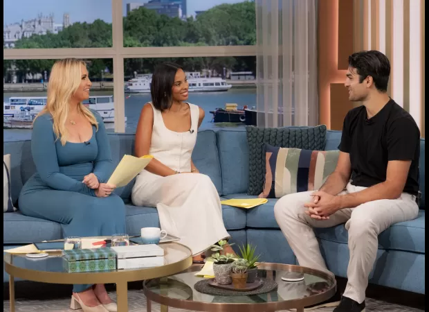 Josie Gibson overwhelmed by Matteo Bocelli’s appearance on This Morning: ‘I'm melting!’
