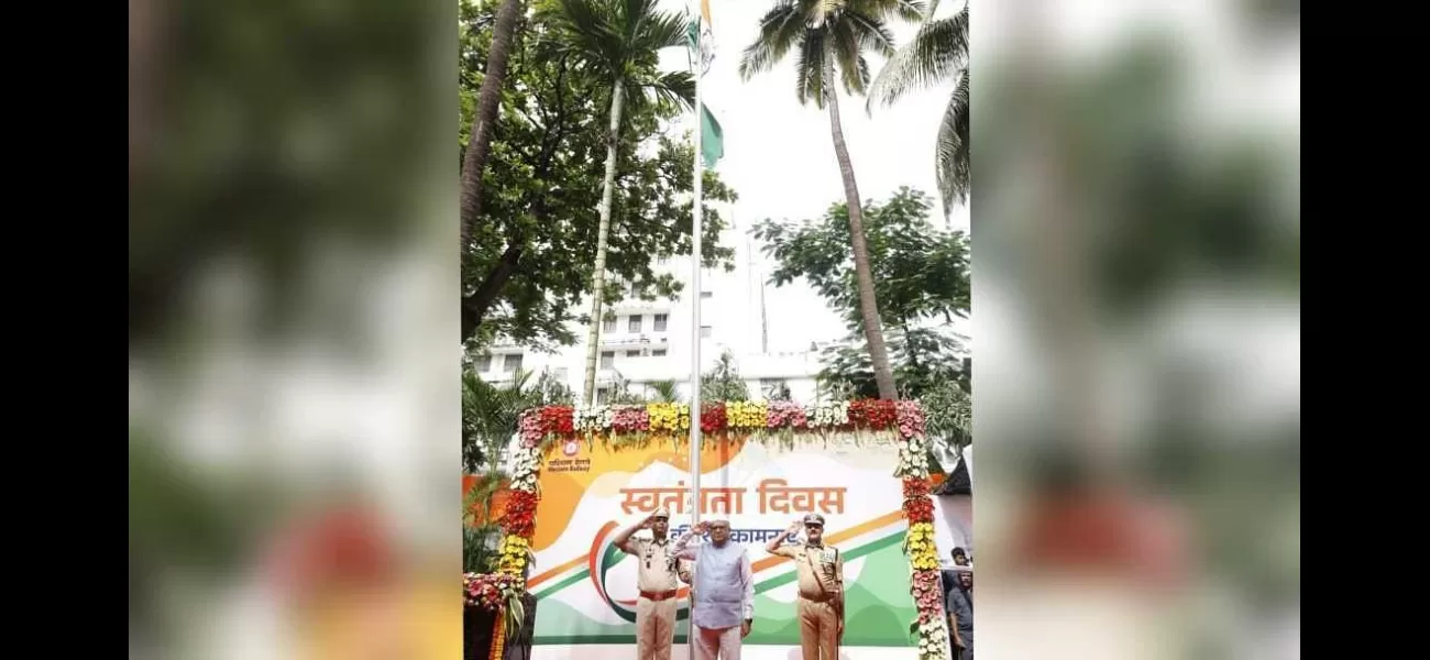 Western Railway celebrated 77th Independence Day with a grand ceremony.