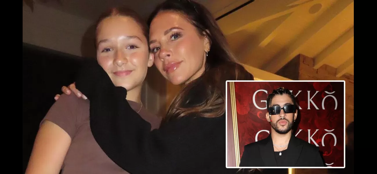Victoria Beckham and her 12-year-old daughter left a Miami restaurant after a fight broke out.