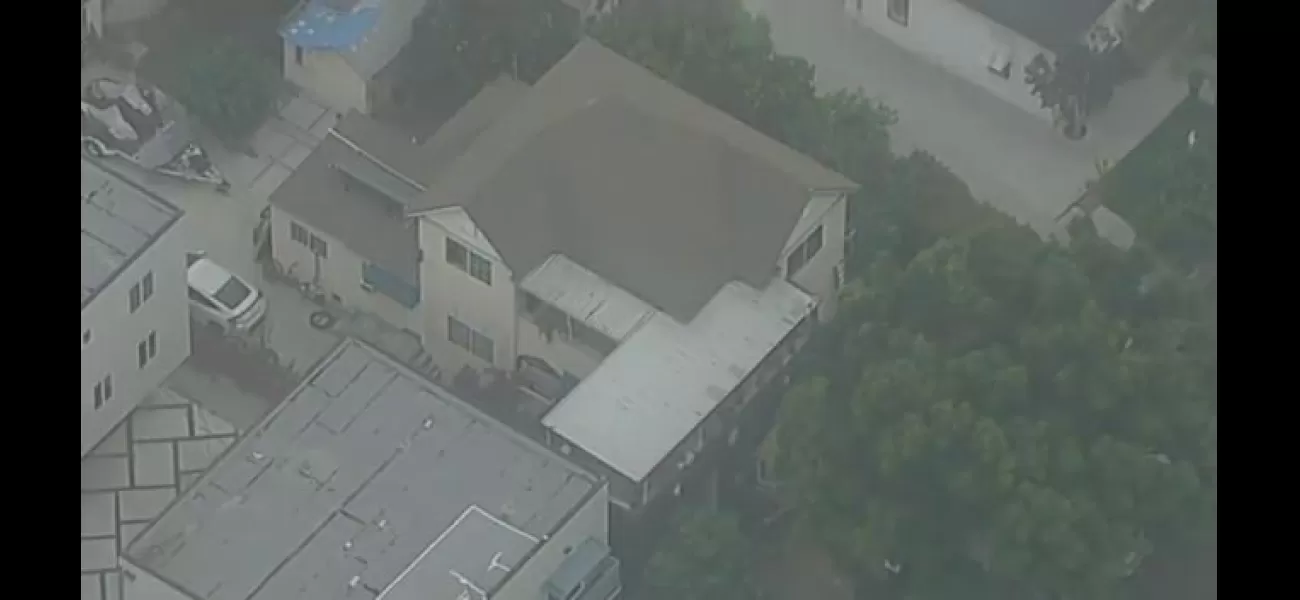Mum discovers dead woman in plastic wrap in her son's room.