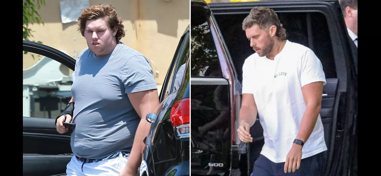 Arnold's son made a rare appearance, revealing a dramatic weight loss.