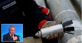 Russia warns it will use cluster bombs if US sends arms to Ukraine.