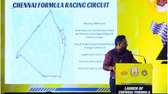 Chennai to host India's first night-time street race in Dec, marking a milestone in motorsport history.