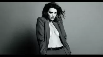 Kendall Jenner looks seductive in her latest Calvin Klein shoot, her sexiest yet.