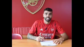 David sends congrats to Aaron on sealing his Arsenal transfer.