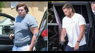 Arnold's son made a rare appearance, revealing a dramatic weight loss.