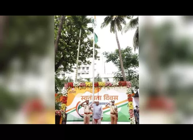 Western Railway celebrated 77th Independence Day with a grand ceremony.