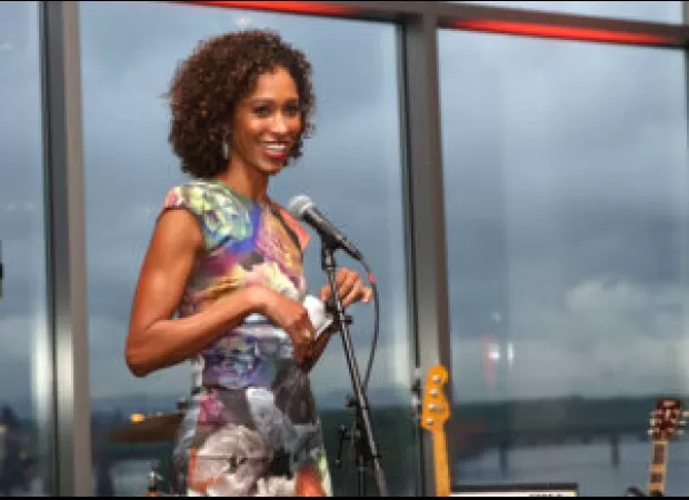Sage Steele settles lawsuit with ESPN after controversy over her Covid-19 comments.