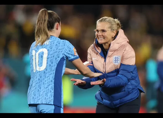 Sarina congratulated the Lionesses on reaching the World Cup final and urged them to keep fighting.