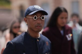 Pharrell is featured in GQ's September issue, discussing the future of fashion.