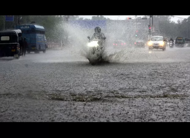 7% less rain in the state than average.