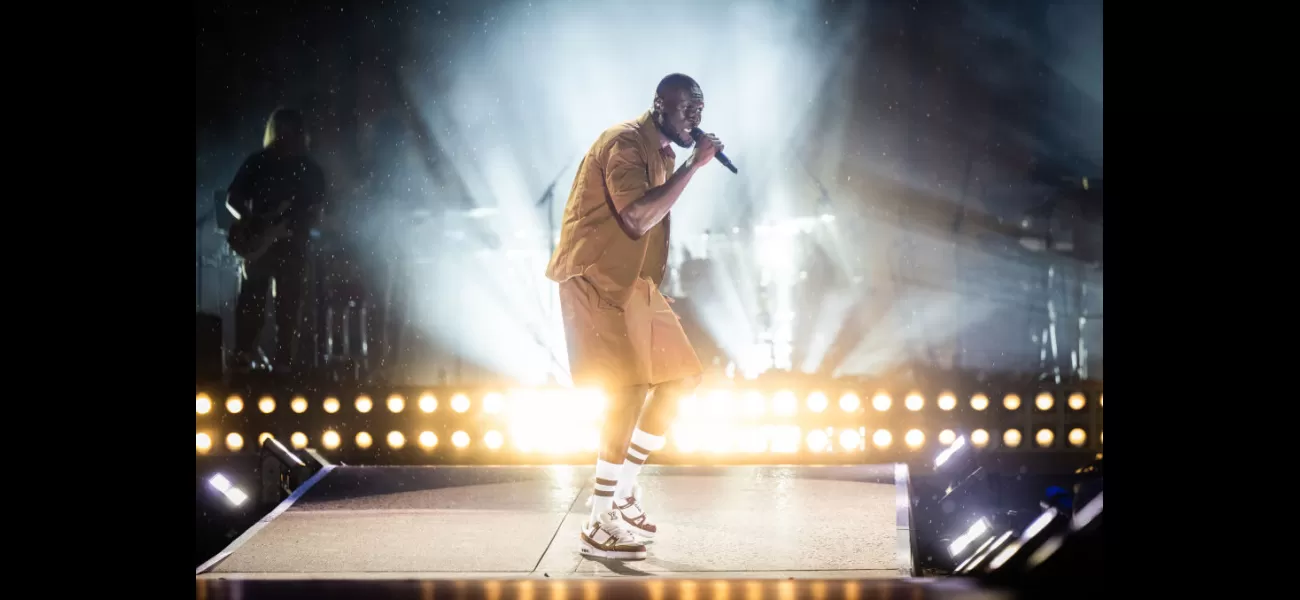 Stormzy puts on an epic performance in the pouring rain at All Points East festival, hailed as 