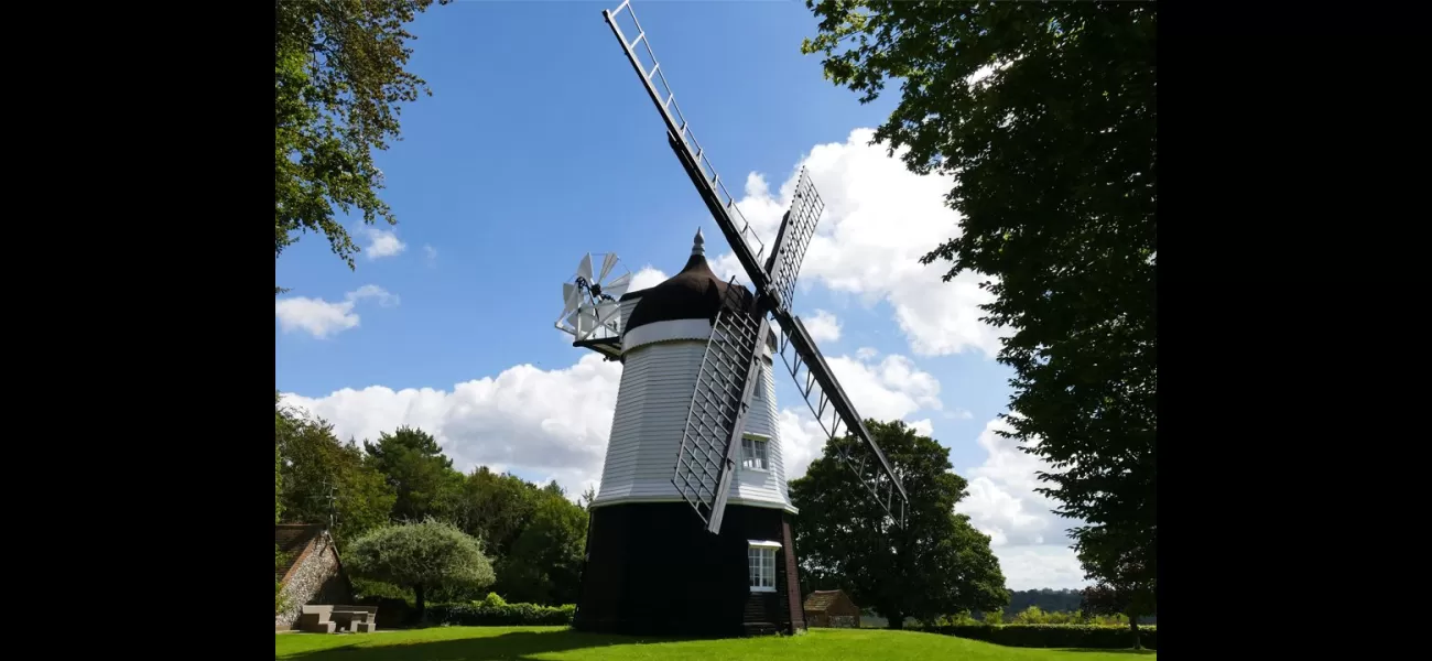On sale for £9million: Chitty Chitty Bang Bang's windmill home - truly scrumptious!