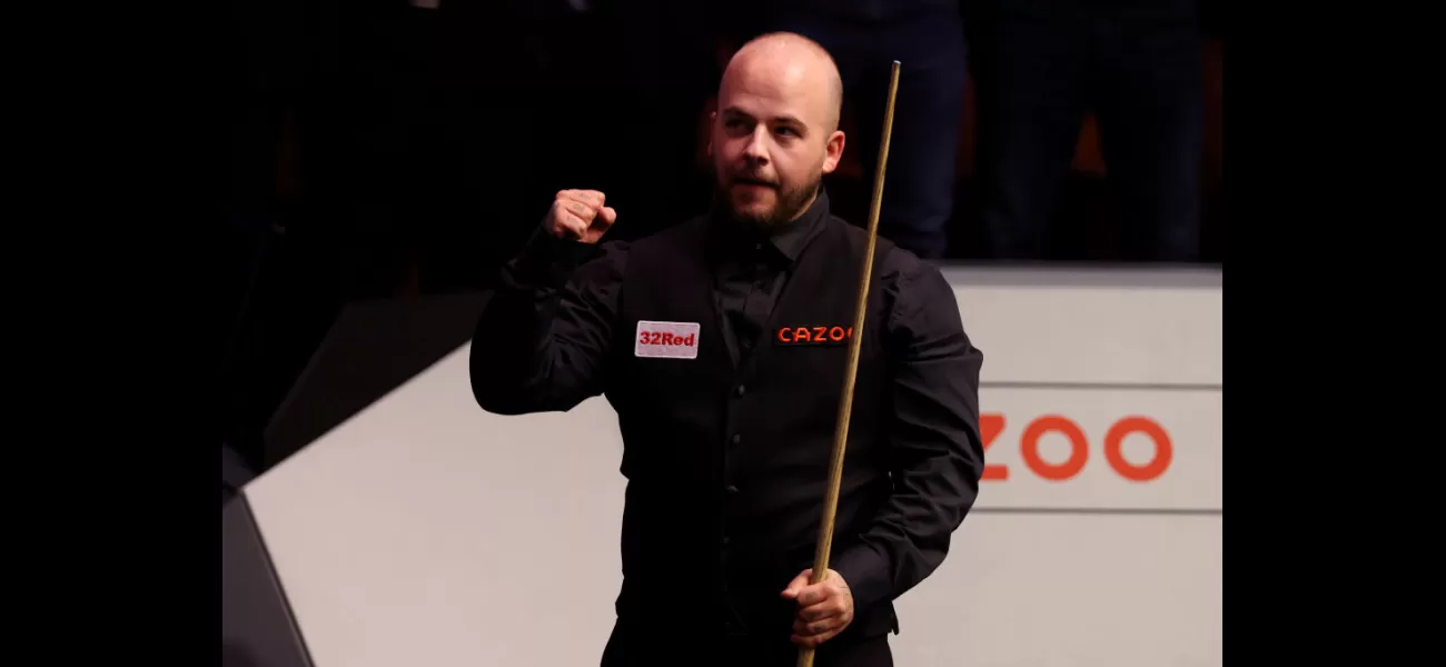 Luca Brecel admits to being scared after losing his cue used to win the World Championship.