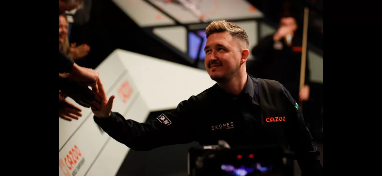 Kyren Wilson suffered an injury after an altercation with Portuguese police following a late-night kebab.