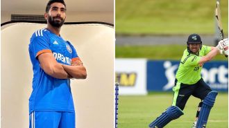 Ireland 2 wickets down as Jasprit Bumrah takes two wickets in the first over of the 1st T20I against India.