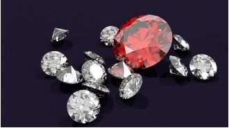 This year, not many diamonds have made it to the Panna office.