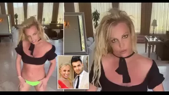 Britney couldn't cope with the hurt of her divorce from Sam Asghari.