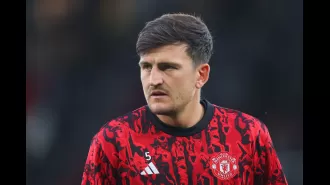 Harry Maguire out with a minor injury, not in Man U squad for Tottenham game.