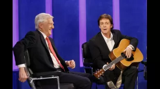 McCartney remembers Parkinson's influence on album cover in heartfelt tribute.