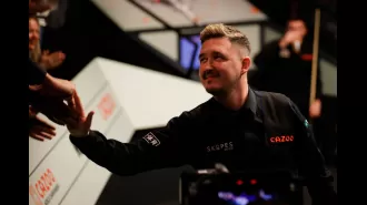Kyren Wilson suffered an injury after an altercation with Portuguese police following a late-night kebab.