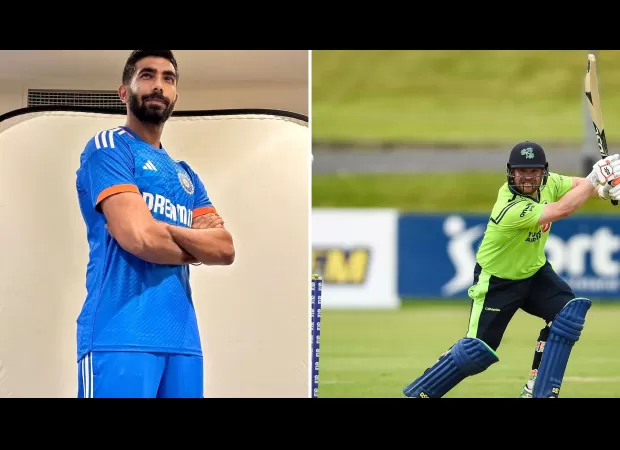 Ireland 2 wickets down as Jasprit Bumrah takes two wickets in the first over of the 1st T20I against India.