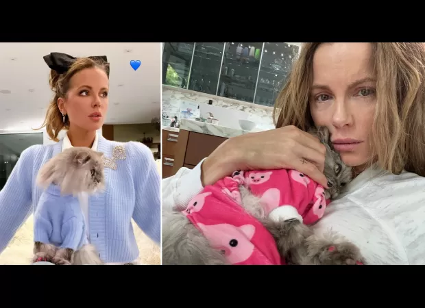 Kate Beckinsale has a tattoo honoring her late beloved cat.