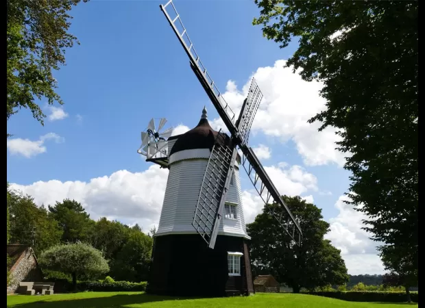 On sale for £9million: Chitty Chitty Bang Bang's windmill home - truly scrumptious!