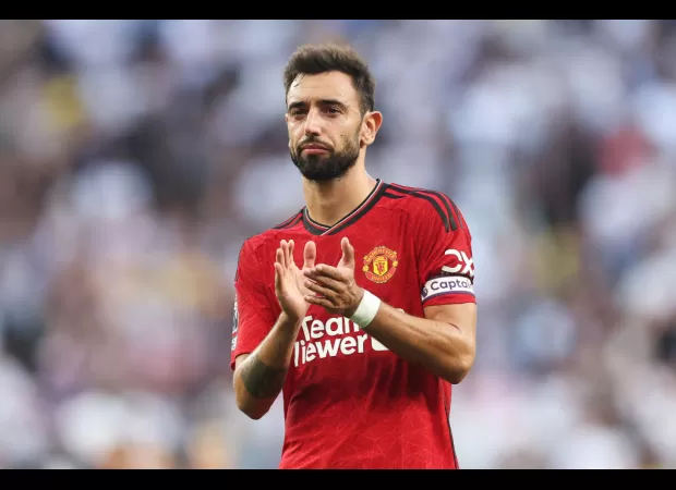 Bruno urges referee to apologize after Man U's loss to Spurs.