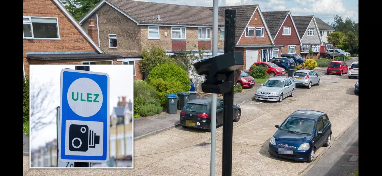 Residents must pay £12.50 to leave their street due to Ulez camera.
