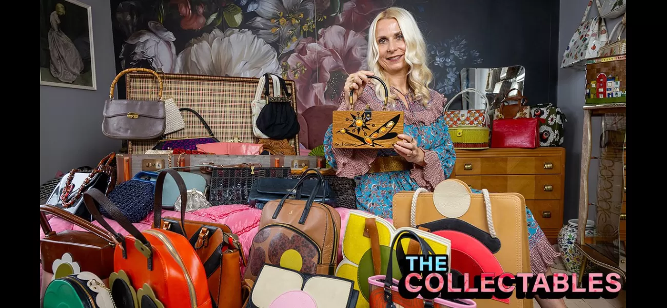 I like to stand out; I collect vintage bags and love to thrift shop.
