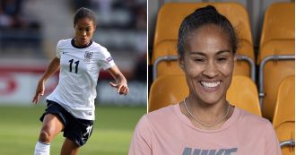 Rachel didn't realise the influence she had as a footballer.