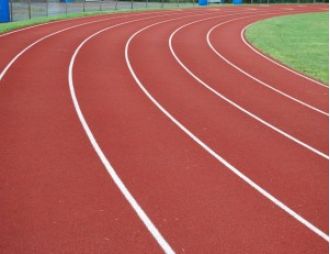 U.S. sets new record in mixed relay race at World Championships.