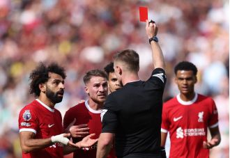 Liverpool appeal Alexis Mac Allister's red card given during the match.